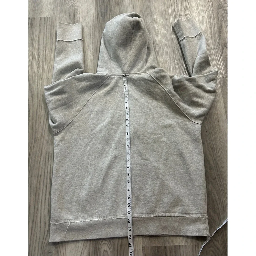 Disneyland Womens Mickey Mouse 55 Embroidered Hoodie Cotton XL Gray Rhinestone